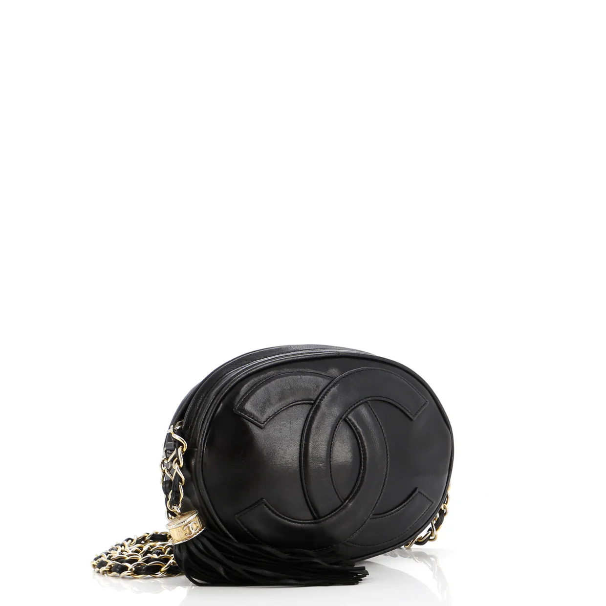 Vintage CC Tassel Camera Bag Lambskin Mini - Deep Luxury