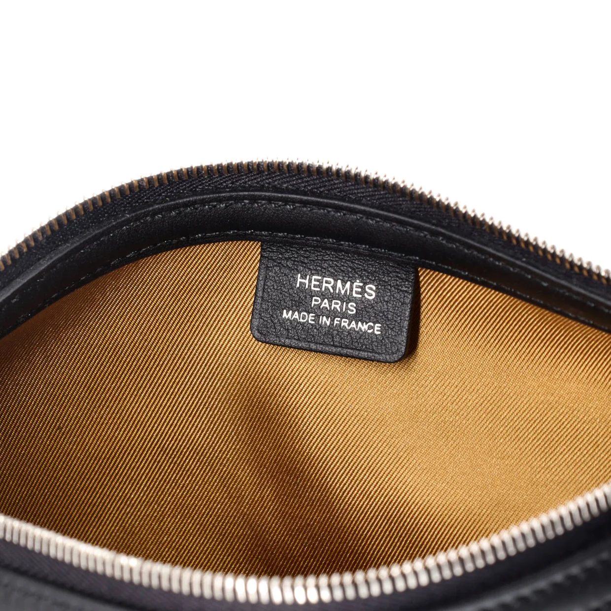 Sursoie To Go Pouch Printed Silk and Leather - Deep Luxury