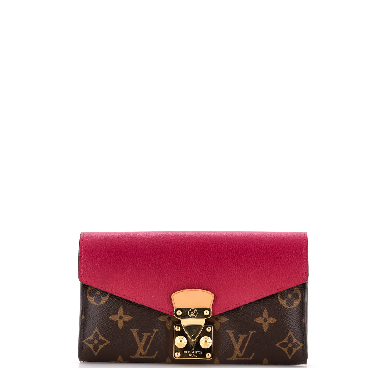 Pallas Wallet Monogram Canvas and Calfskin - Deep Luxury