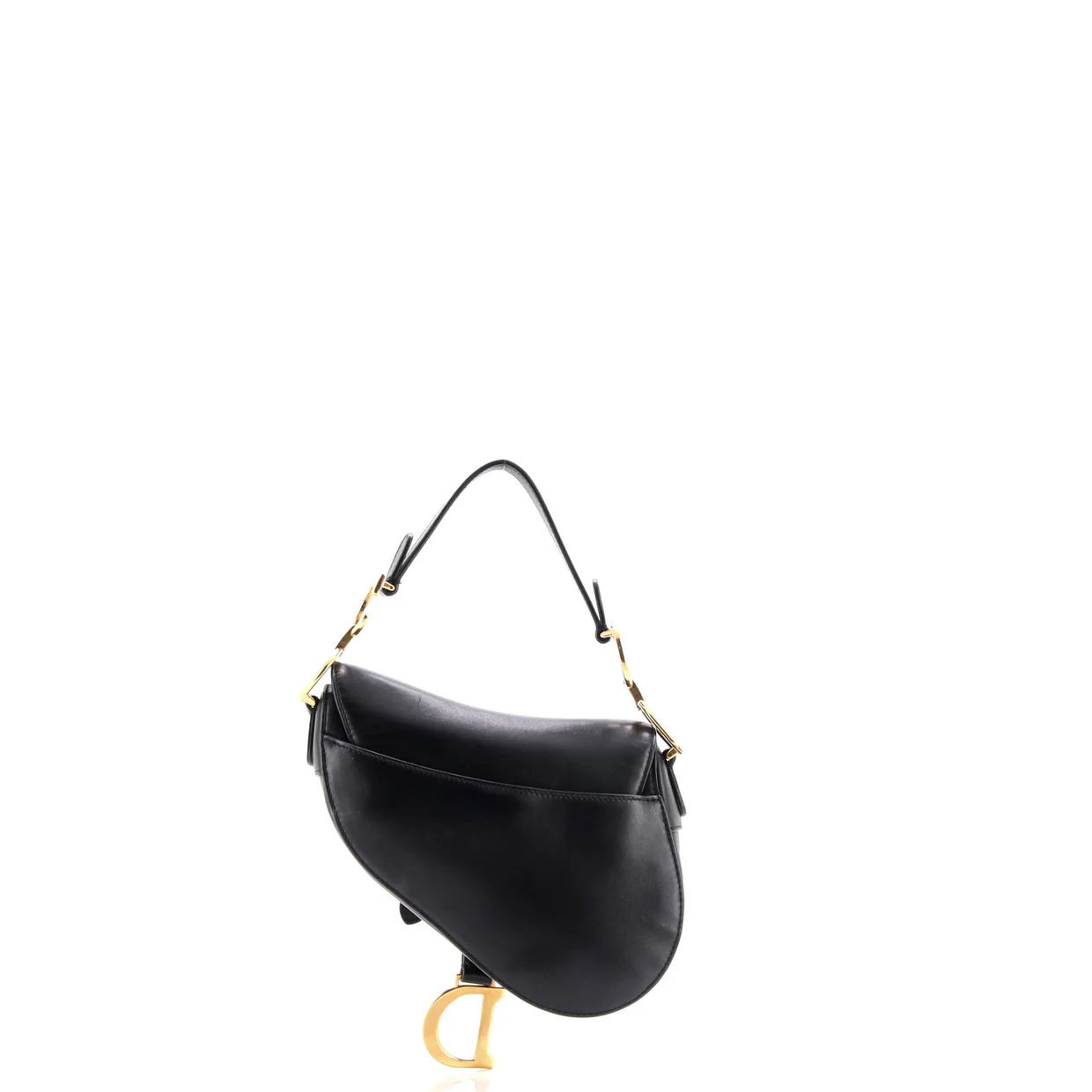 Saddle Handbag Leather Micro - Deep Luxury