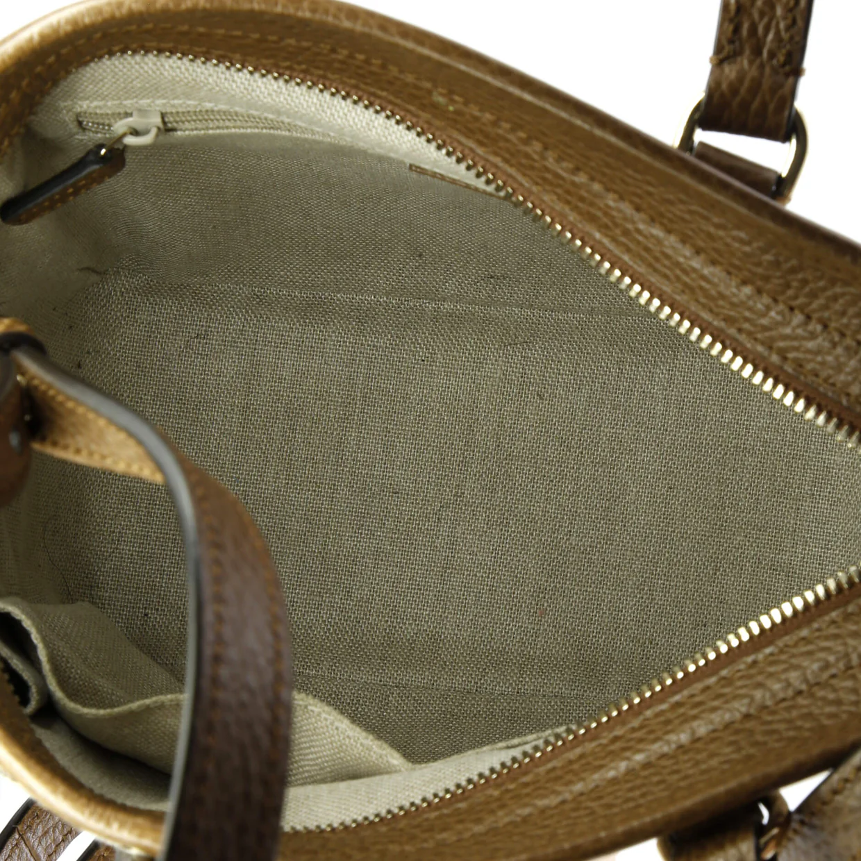 Bree Convertible Tote GG Canvas with Leather Small - Deep Luxury