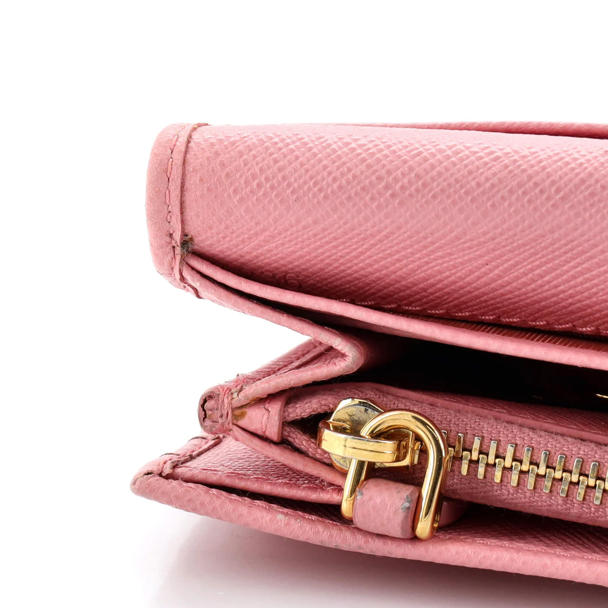 Bow Flap Wallet Saffiano Leather Long - Deep Luxury