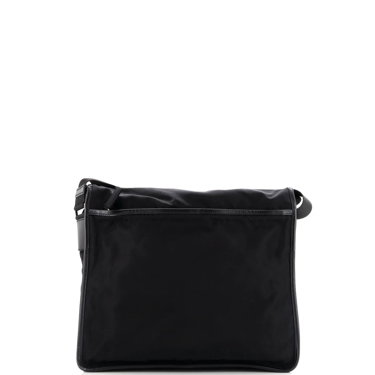 Impunturato Buckle Flap Messenger Bag Quilted Tessuto Small - Deep Luxury