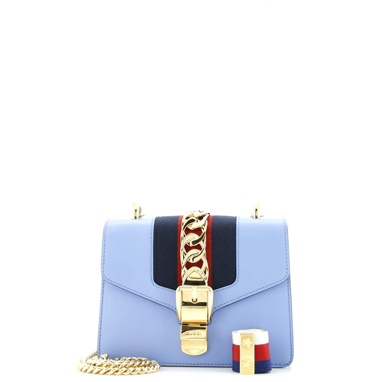 Sylvie Chain Shoulder Bag Leather Mini - Deep Luxury