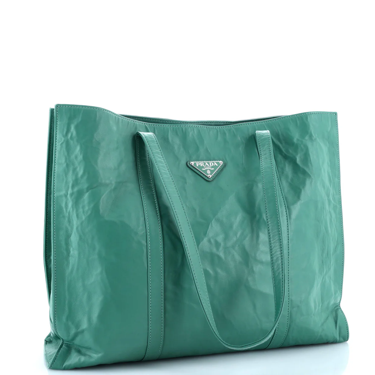 Shopper Tote Nappa Antique Large - Deep Luxury