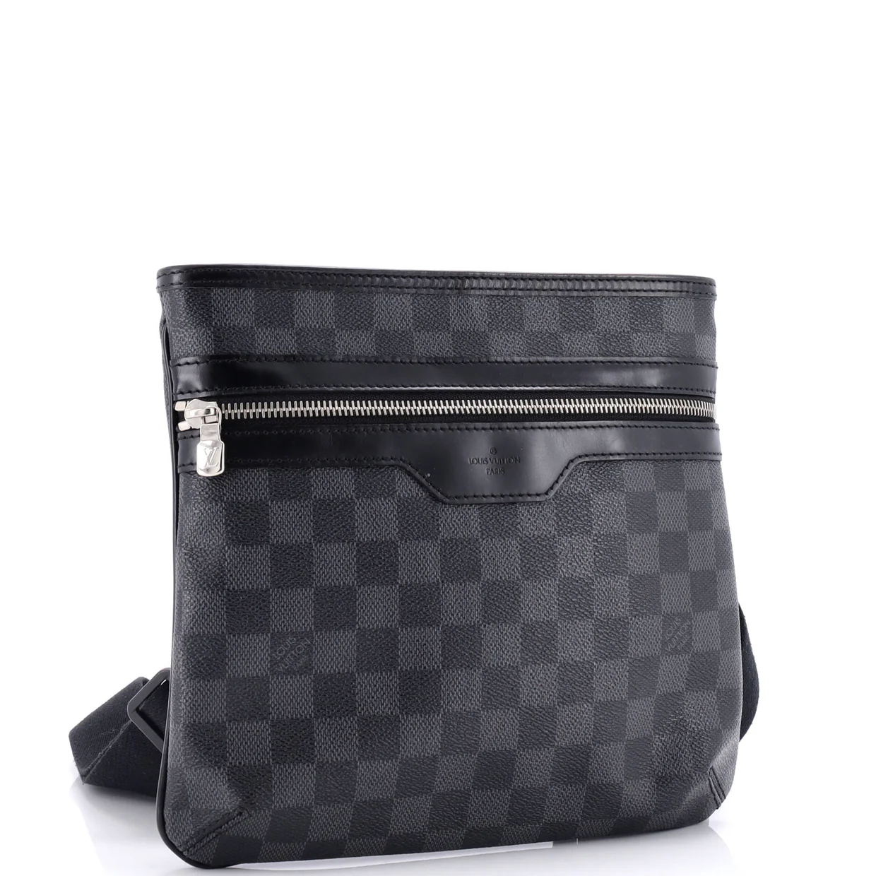 Thomas Handbag Damier Graphite - Deep Luxury