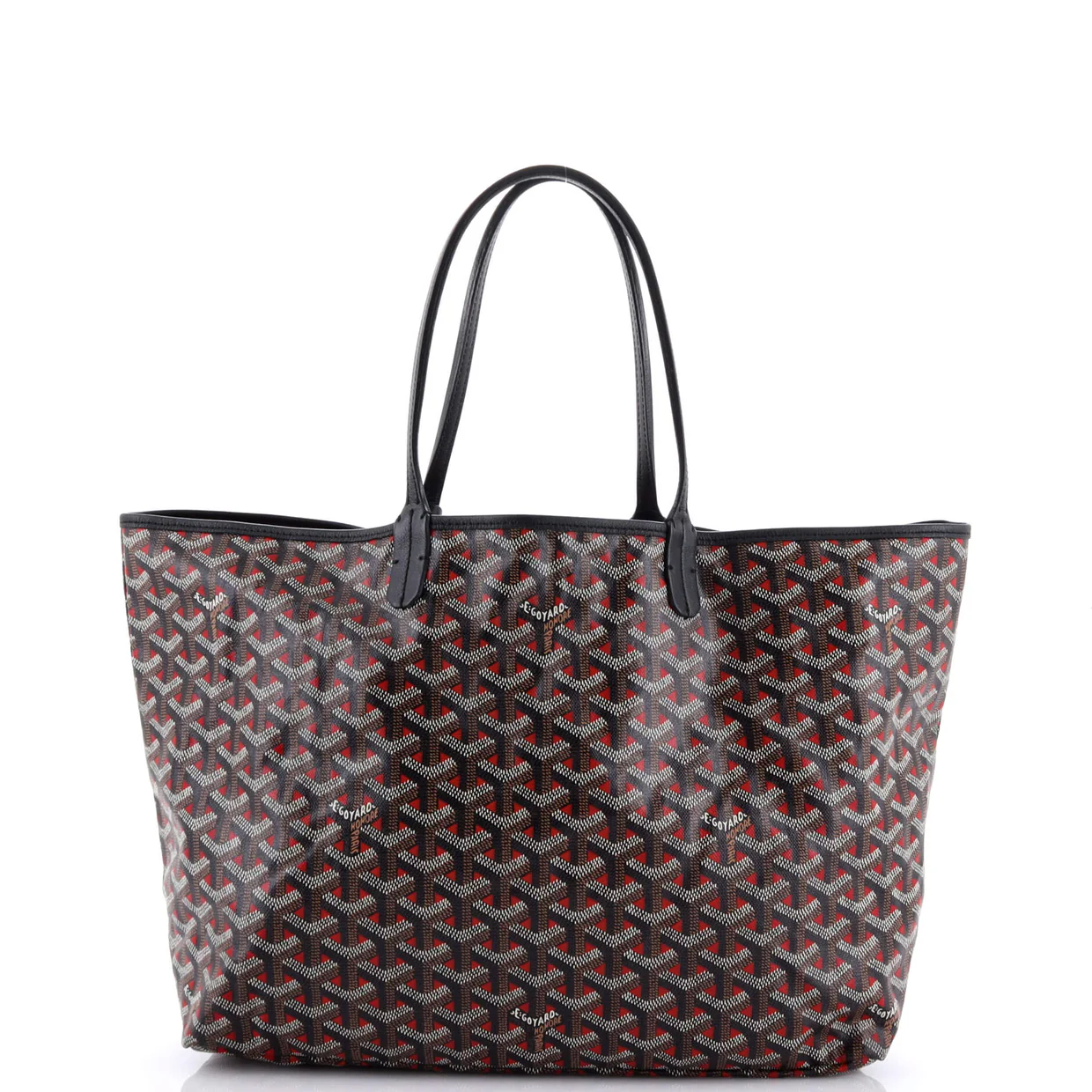 Saint Louis Tote Claire Voie Coated Canvas PM - Deep Luxury