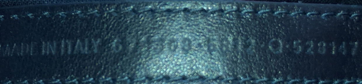 Le Cagole Giant Studs Shoulder Bag BB Denim XS - Deep Luxury