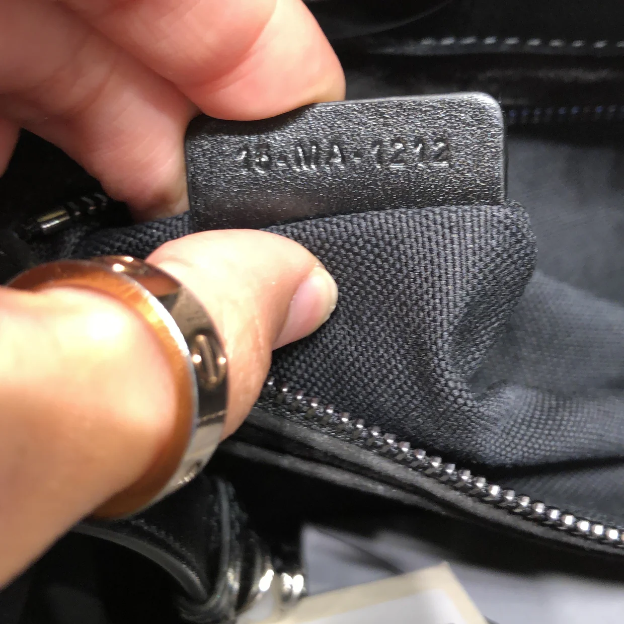 Lady 95.22 Bag Cannage Embossed Leather Medium - Deep Luxury