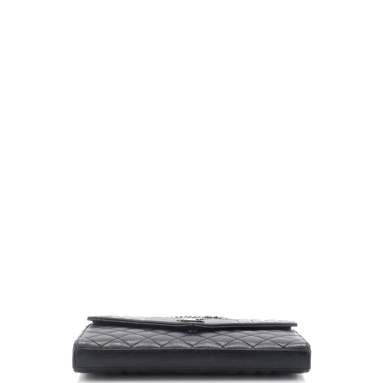 Classic Monogram Chain Wallet Mixed Matelasse Leather Medium - Deep Luxury