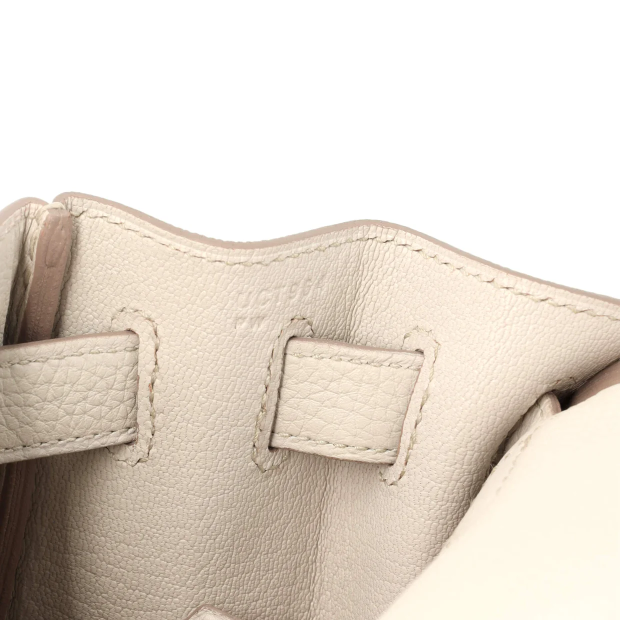 Kelly Handbag Light Clemence with Palladium Hardware 28 - Deep Luxury