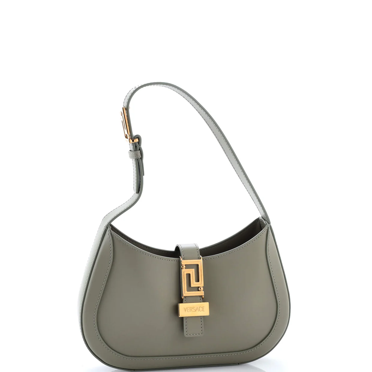 Greca Goddess Hobo Bag Leather Small - Deep Luxury