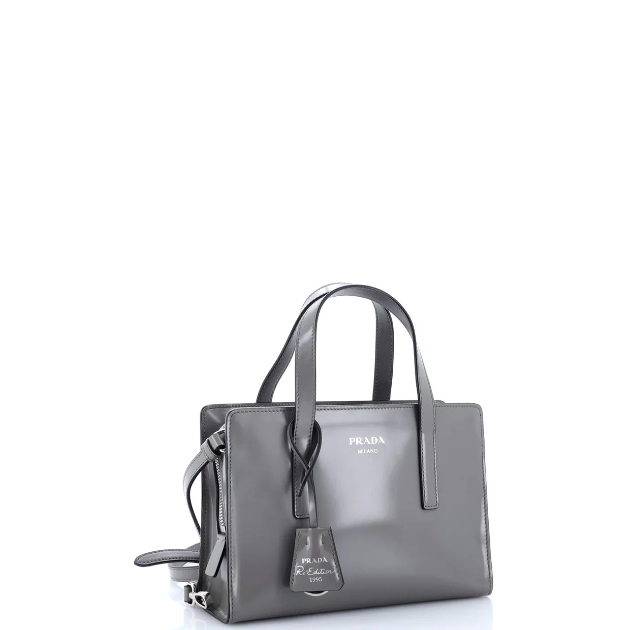 Re-Edition 1995 Tote Spazzolato Leather Mini - Deep Luxury