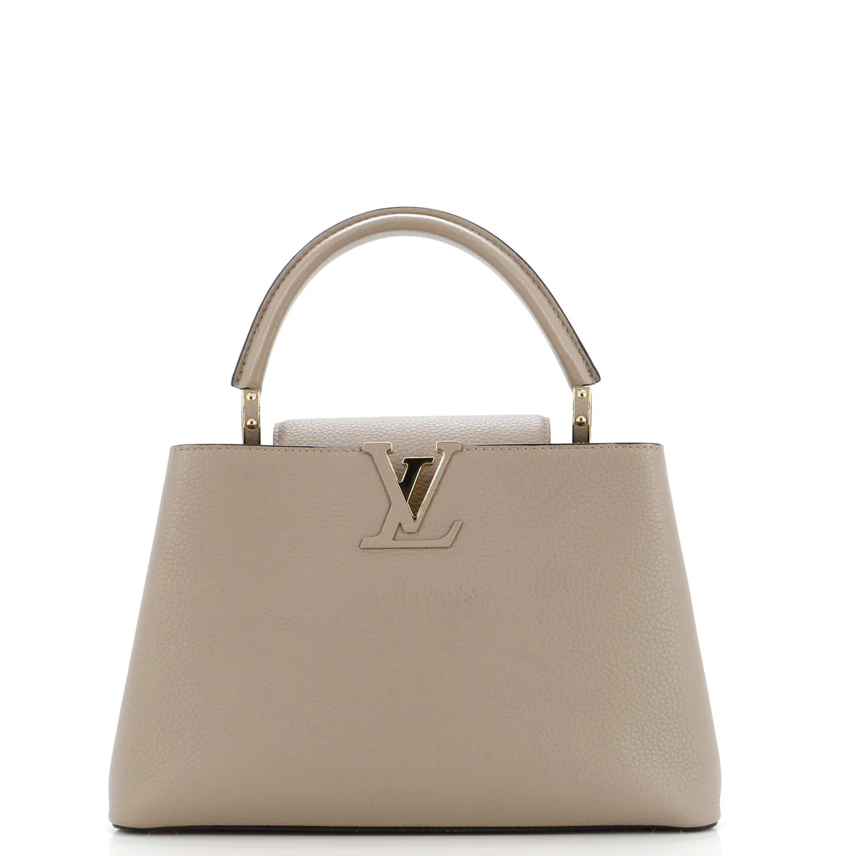 Capucines Bag Leather PM - Deep Luxury