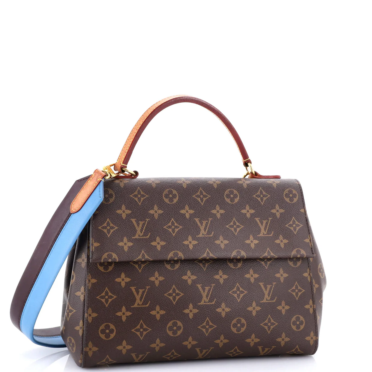 Cluny Top Handle Bag Monogram Canvas MM - Deep Luxury