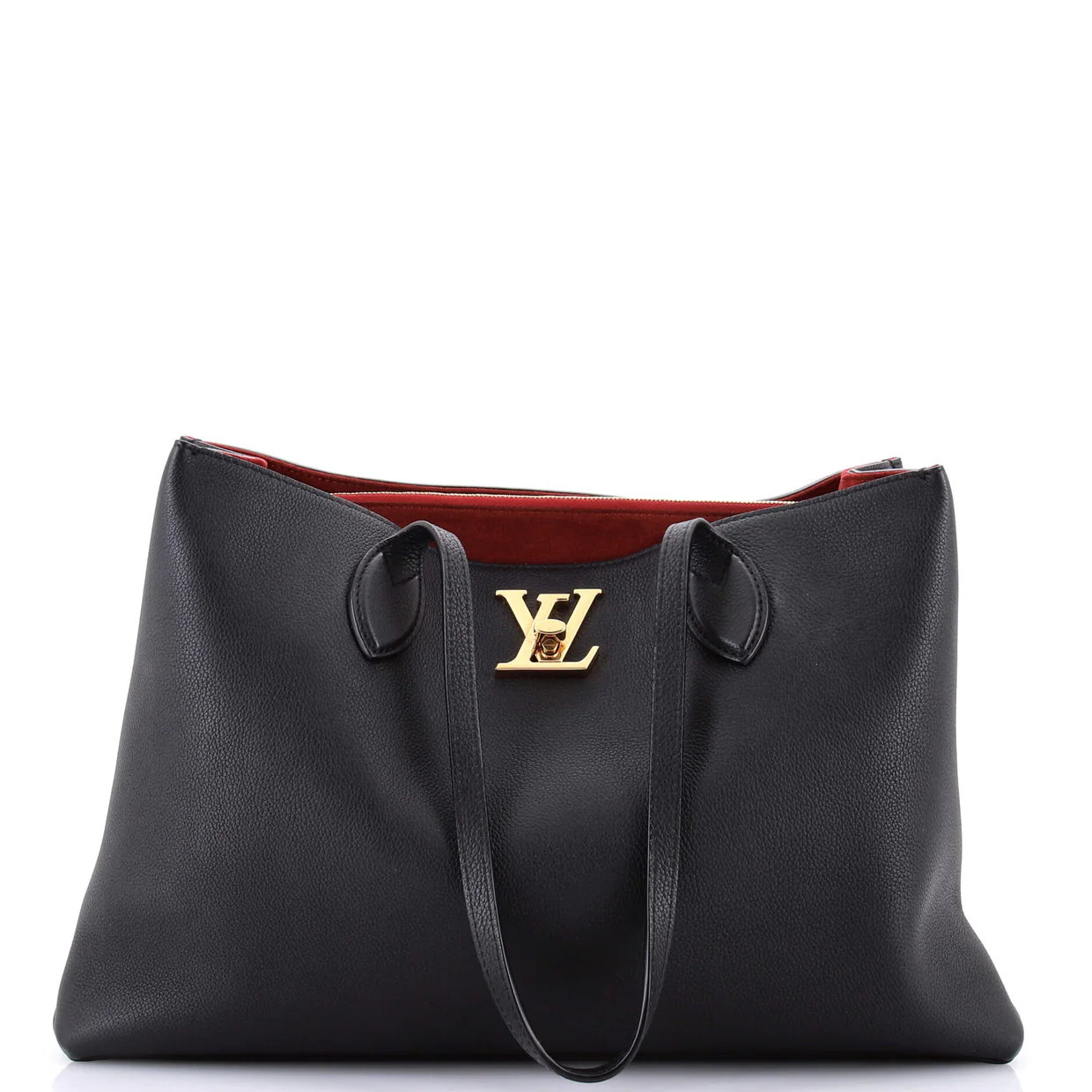 Lockme Shopper Tote Leather - Deep Luxury