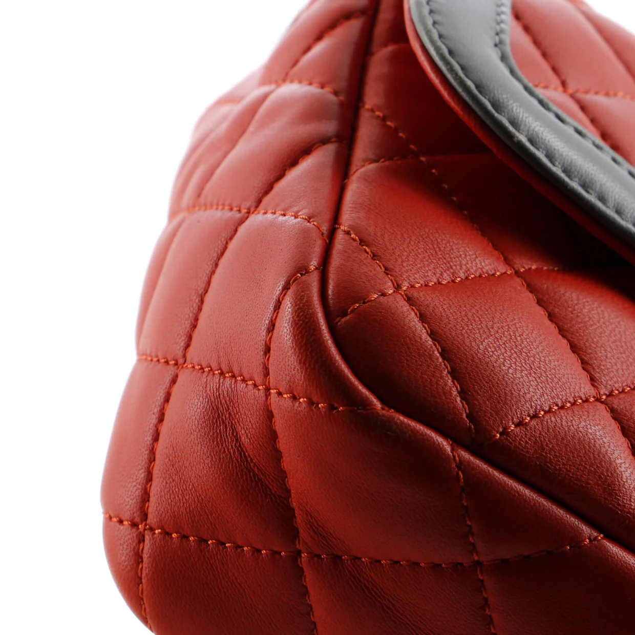 Two Tone Flap Bag Quilted Lambskin Mini - Deep Luxury