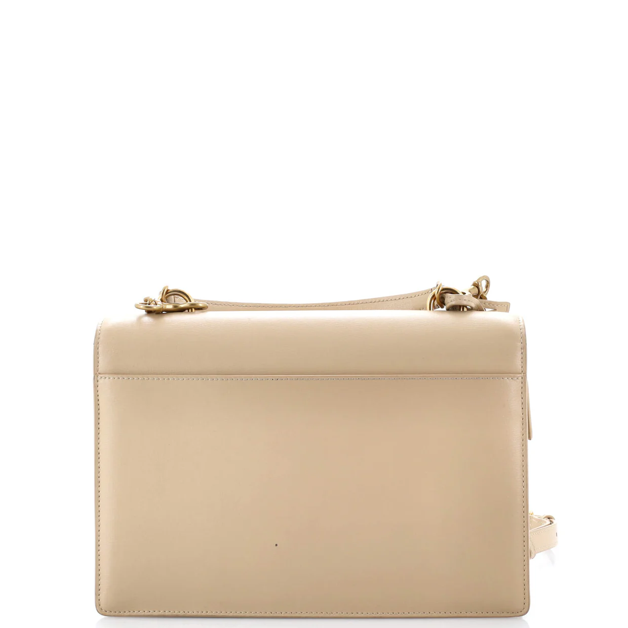 Sunset Top Handle Shoulder Bag Leather Medium - Deep Luxury