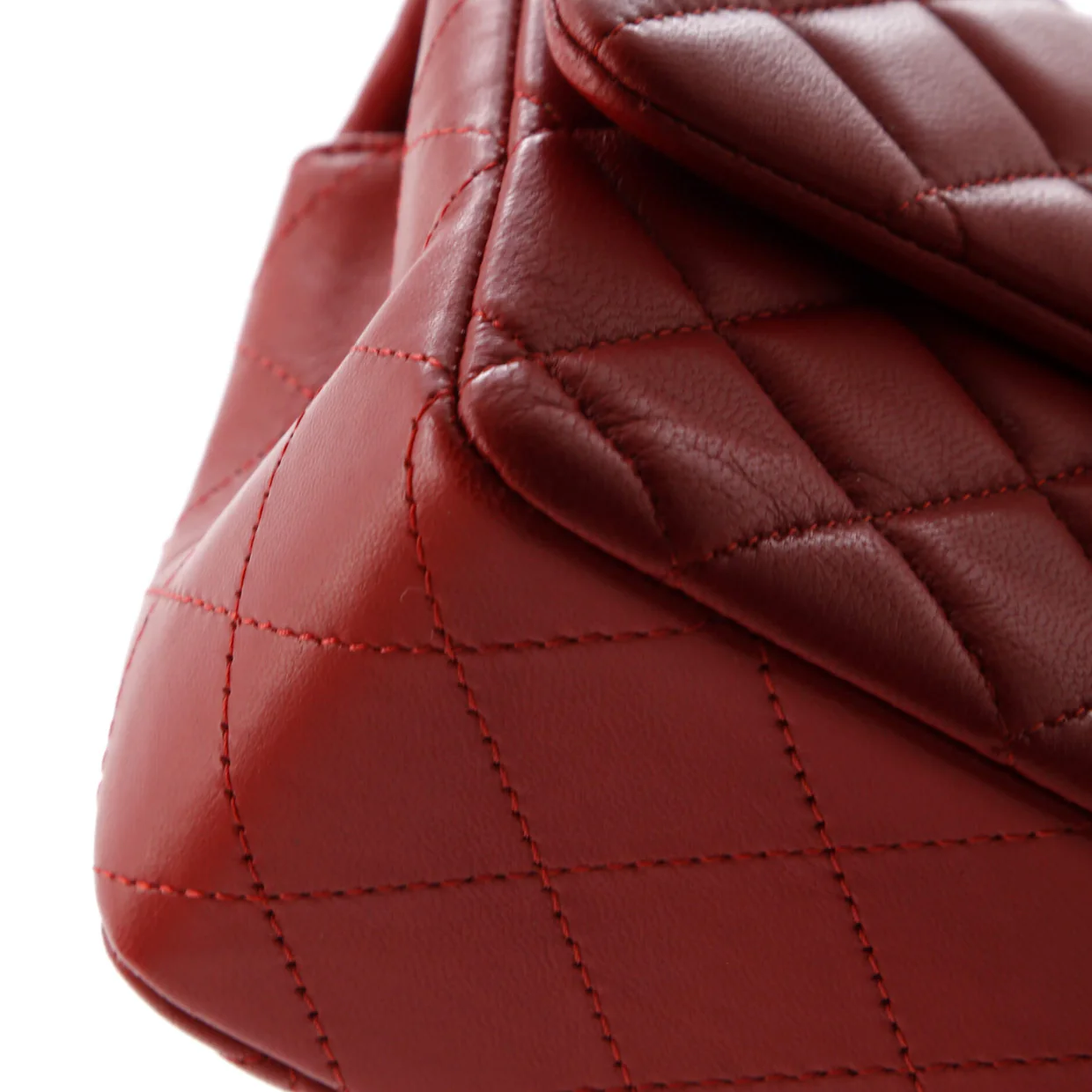 Classic Single Flap Bag Quilted Lambskin Mini - Deep Luxury