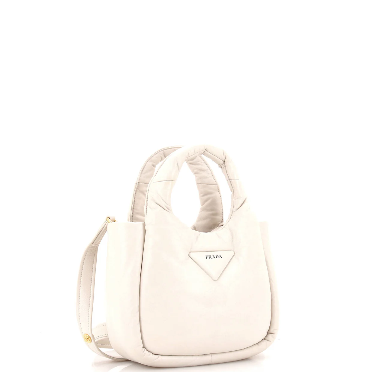 Padded Soft Tote Leather Mini - Deep Luxury
