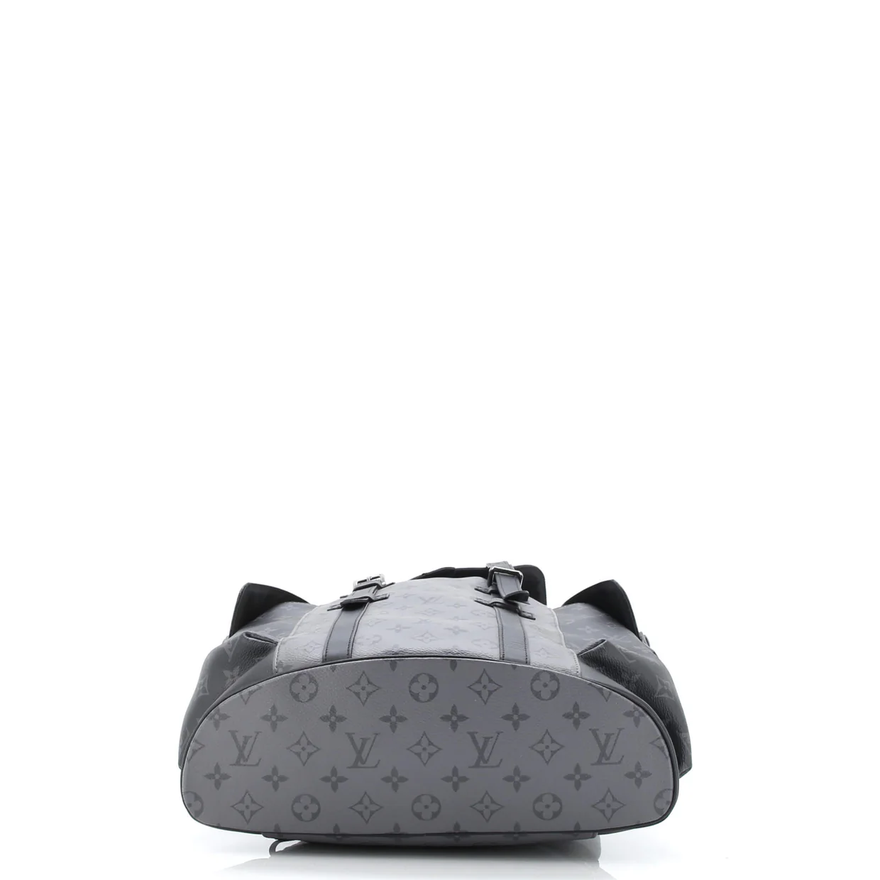 Christopher Backpack Reverse Monogram Eclipse Canvas MM - Deep Luxury