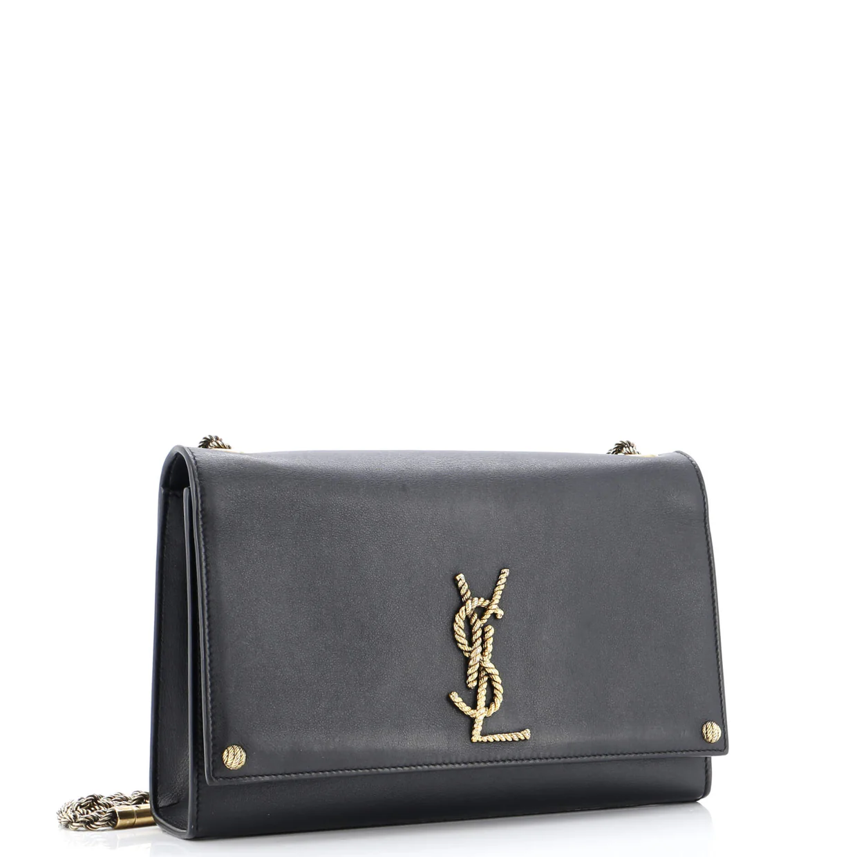Classic Monogram Crossbody Bag Calfskin Medium - Deep Luxury