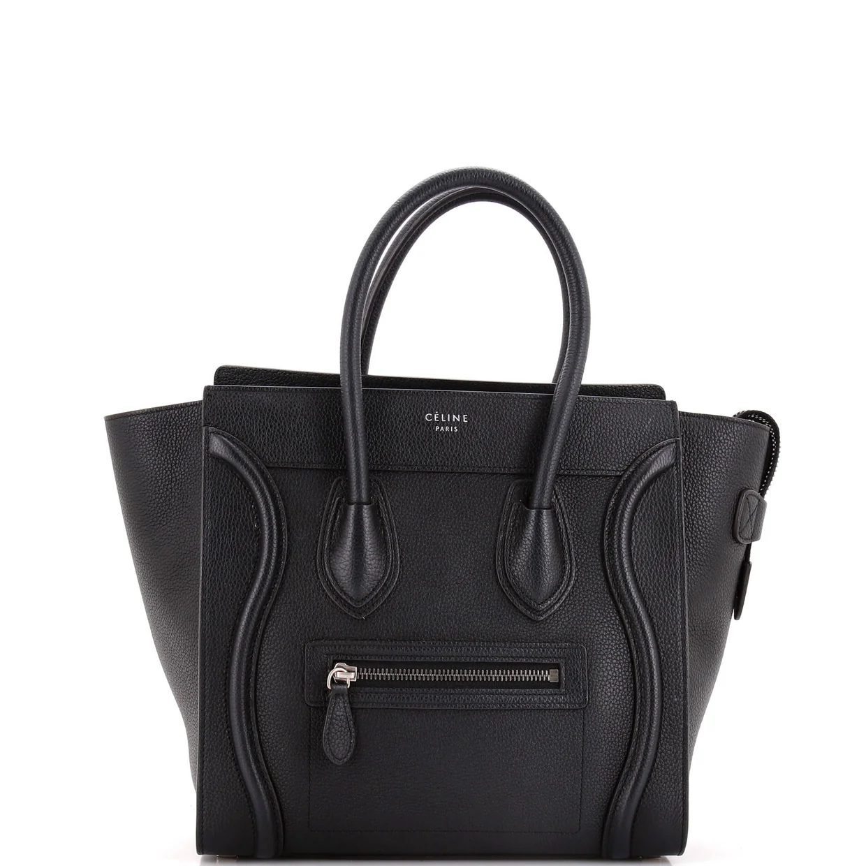 Luggage Bag Grainy Leather Micro - Deep Luxury