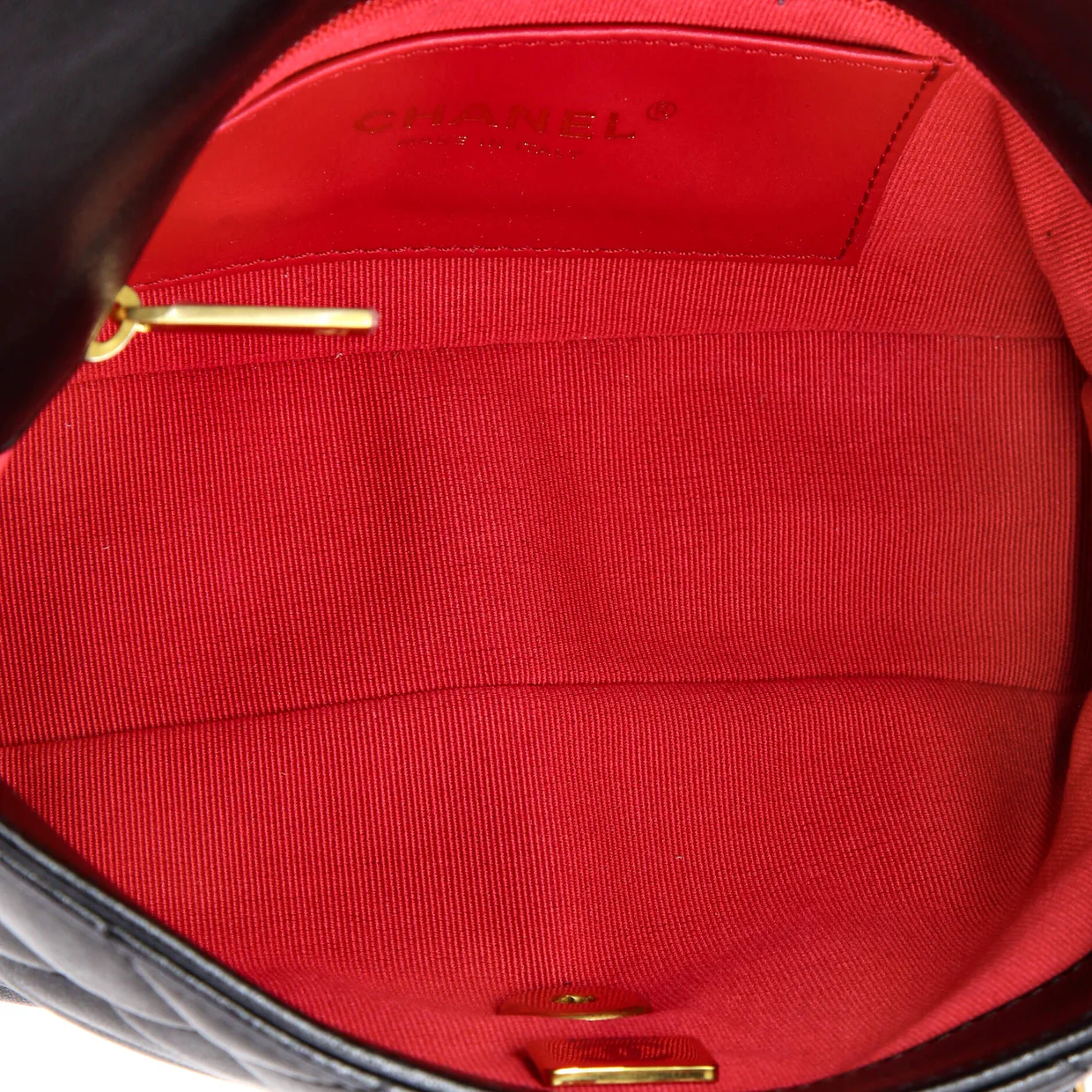 Coco Love CC Heart Flap Bag Quilted Lambskin Small - Deep Luxury