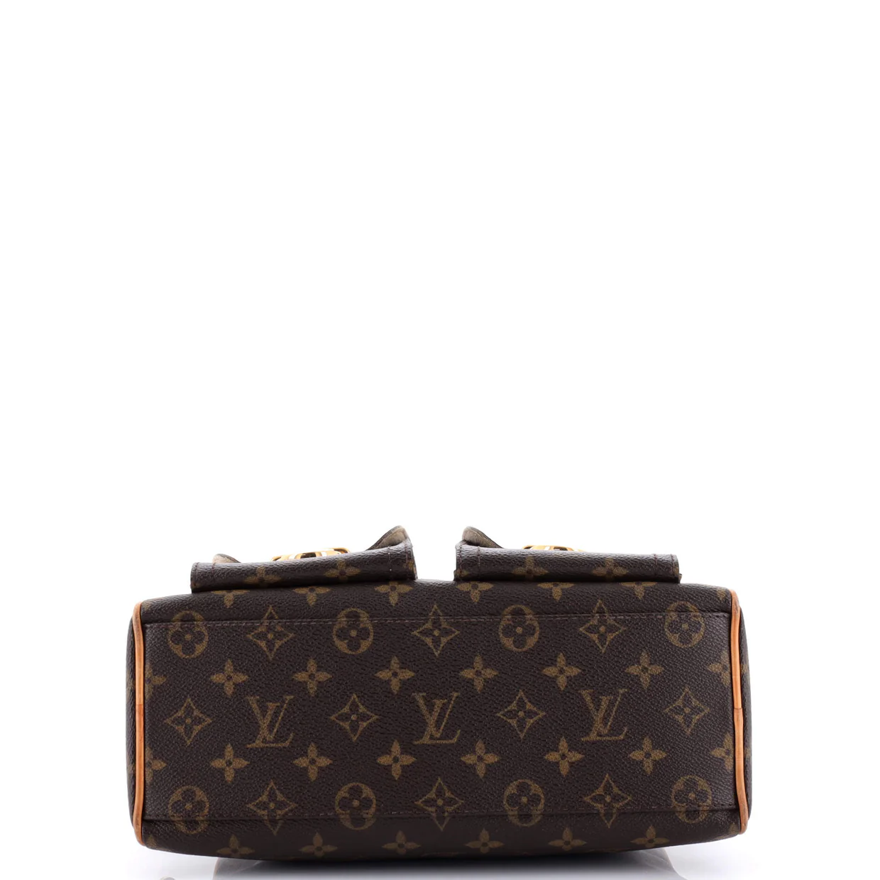 Manhattan Handbag Monogram Canvas PM - Deep Luxury