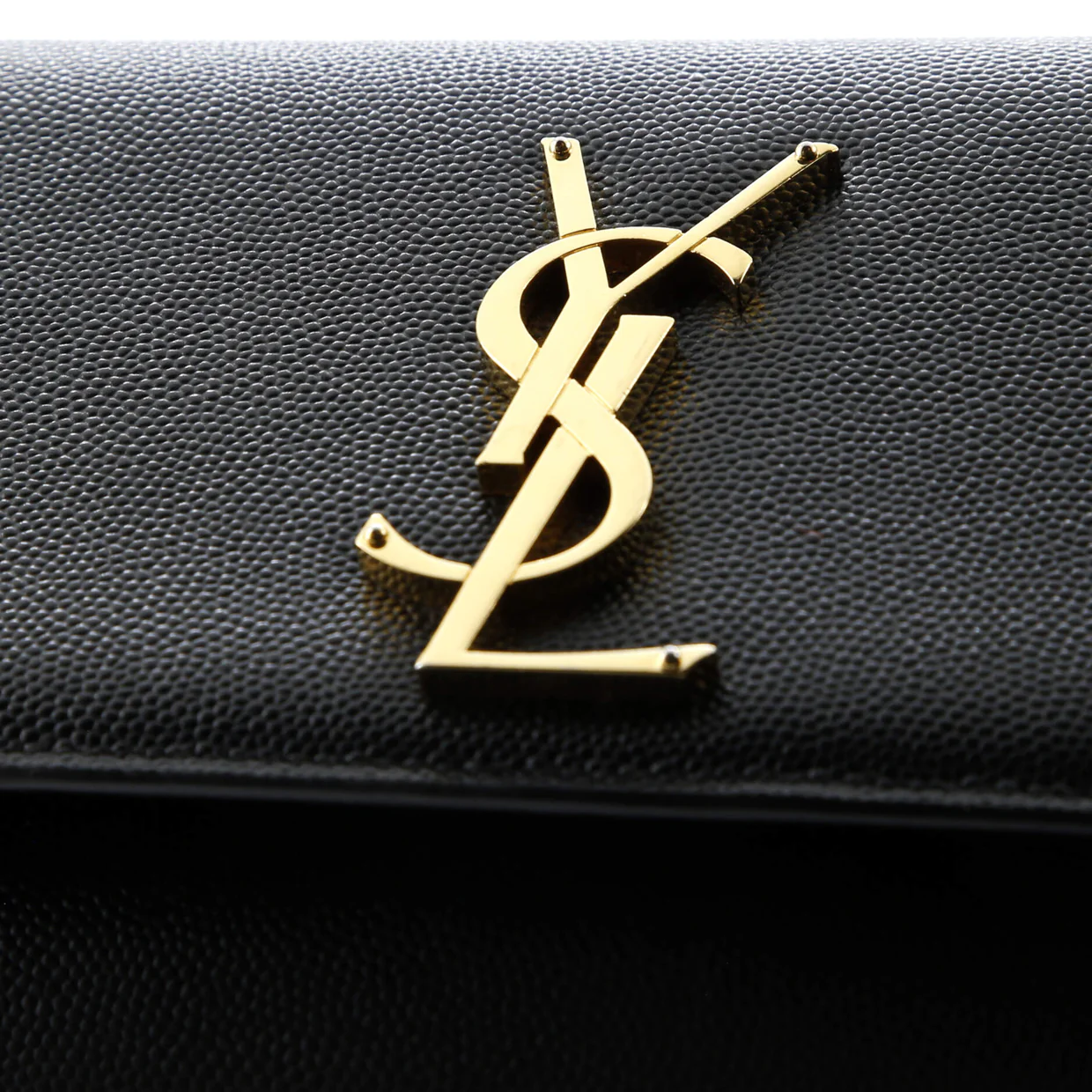 Classic Monogram Crossbody Bag Grainy Leather Small - Deep Luxury