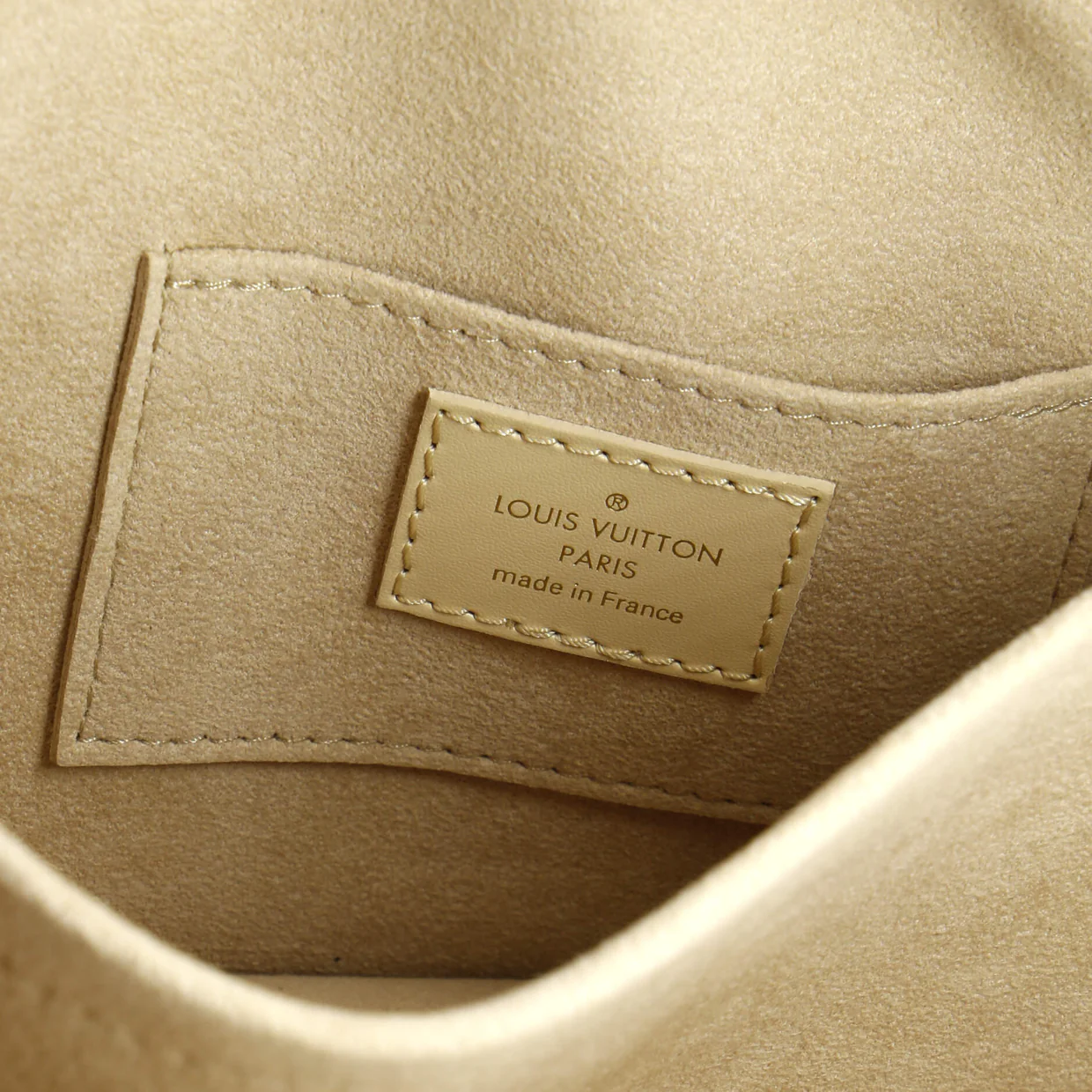 Dauphine Shoulder Bag Monogram Cutout Broderie Leather East West - Deep Luxury