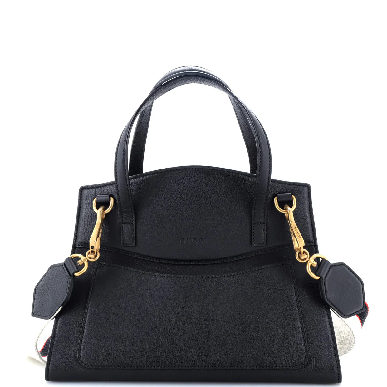 Totem Top Handle Bag Leather Medium - Deep Luxury