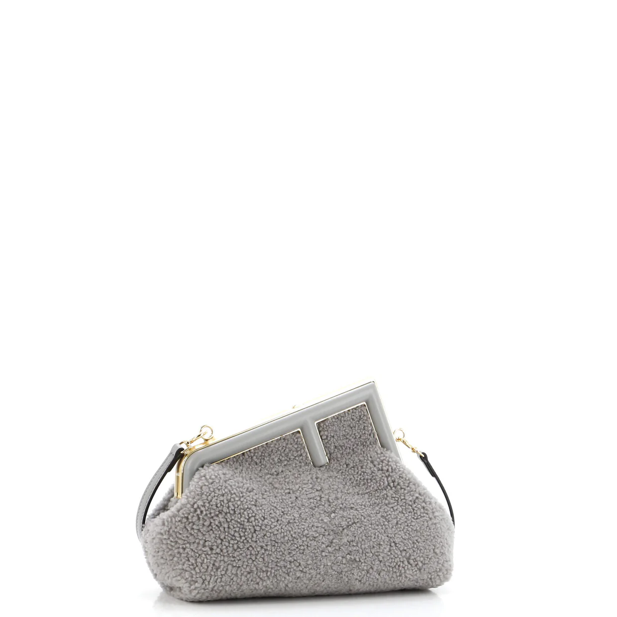 First Bag Shearling Small - Deep Luxury