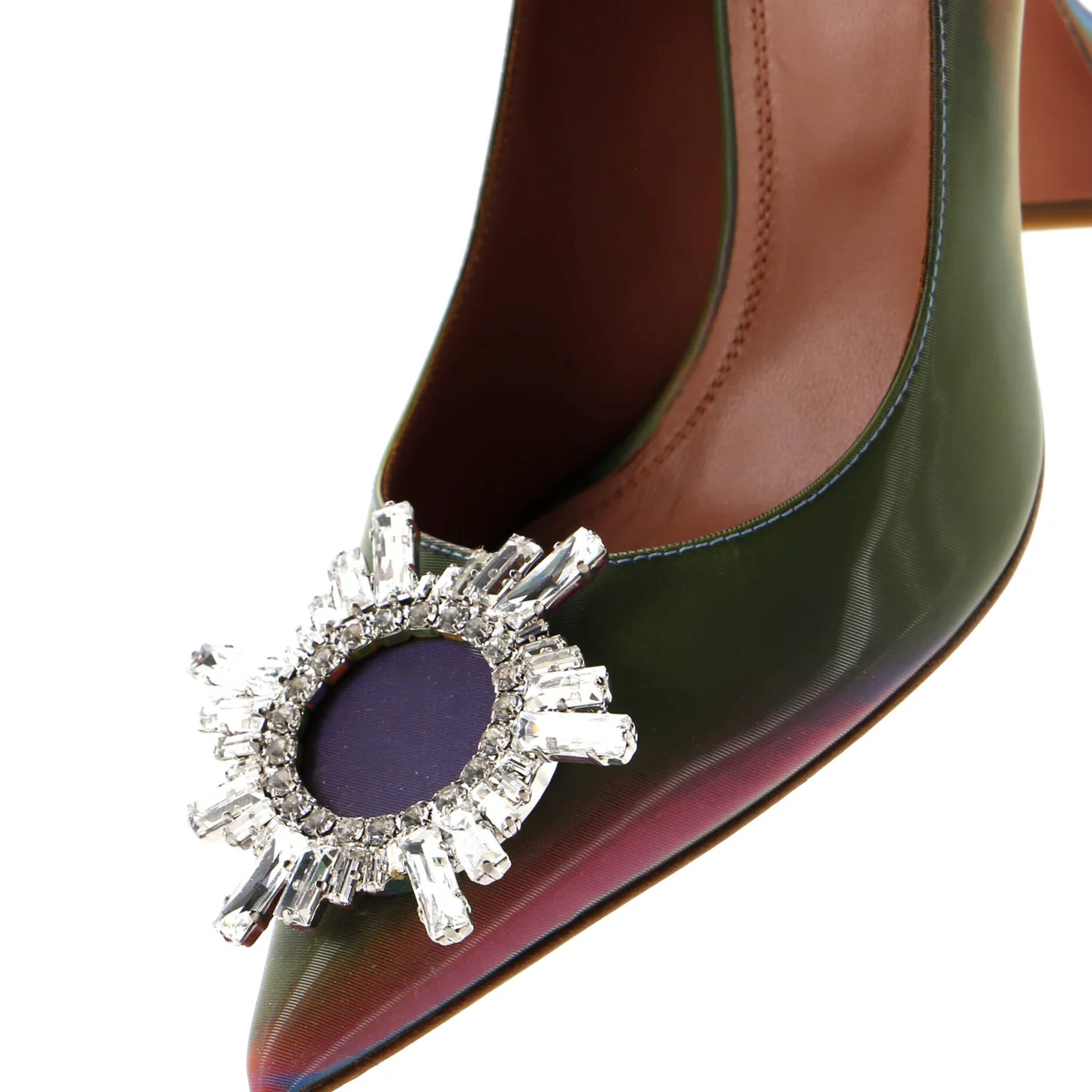 Women's Begum Pumps Leather 95 - Deep Luxury