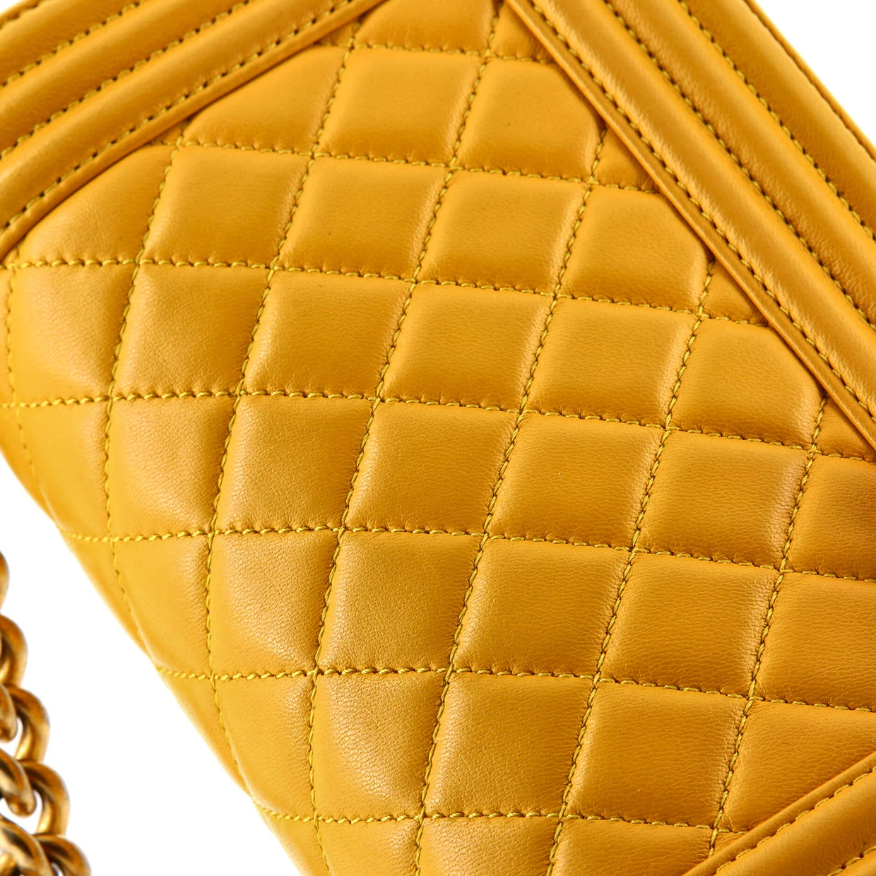 Boy Flap Bag Quilted Lambskin Small - Deep Luxury