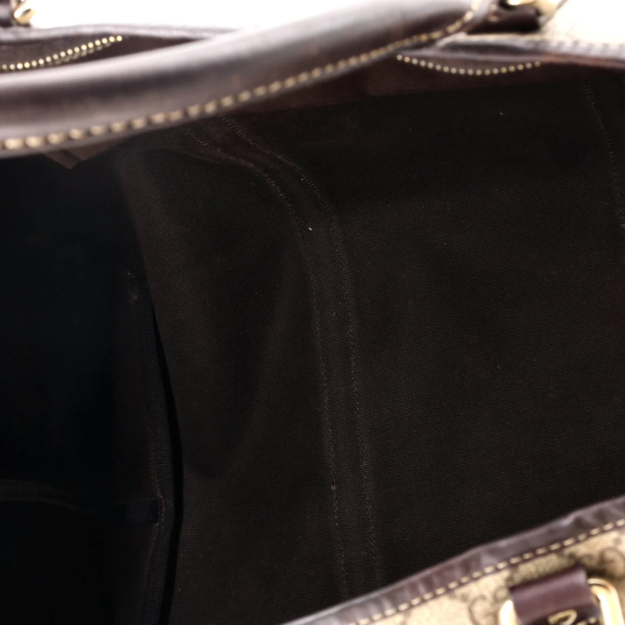 Joy Zip Top Tote GG Coated Canvas Medium - Deep Luxury