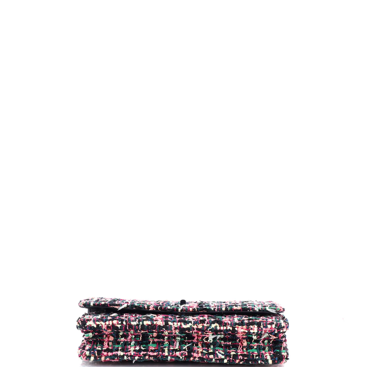 Reissue 2.55 Wallet on Chain Quilted Tweed - Deep Luxury