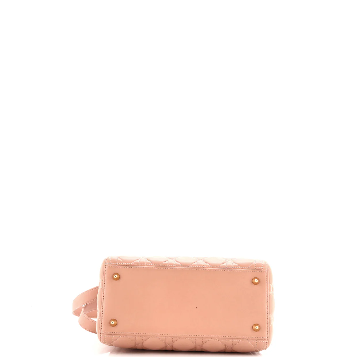 Lady Dior Bag Cannage Quilt Lambskin Medium - Deep Luxury