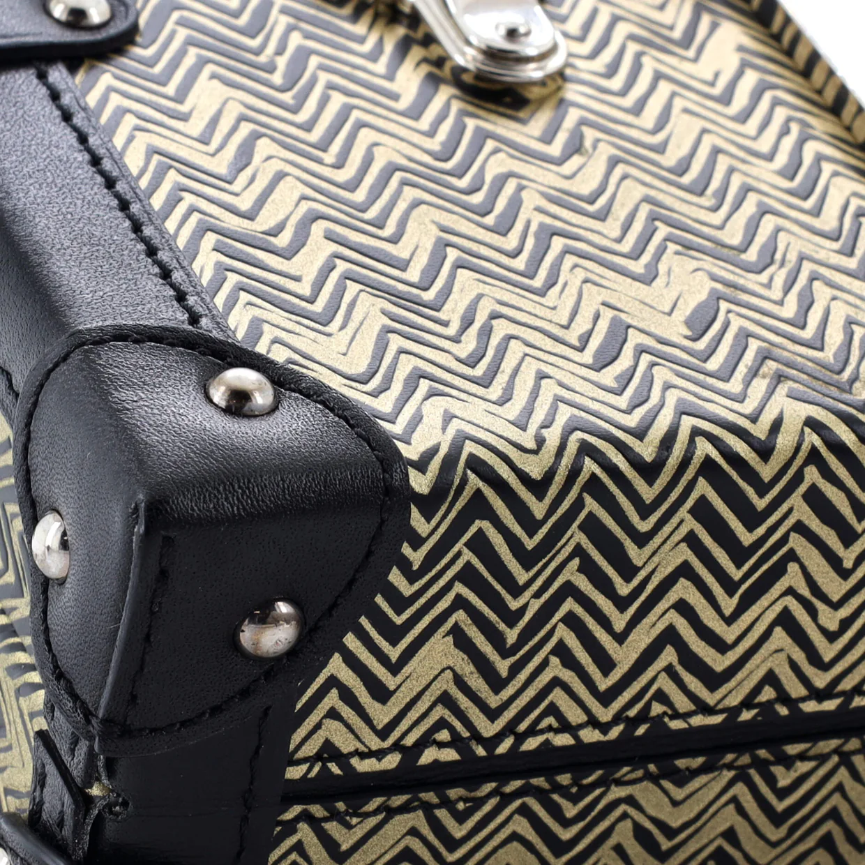 Petite Malle Handbag Limited Edition Printed Epi Leather - Deep Luxury