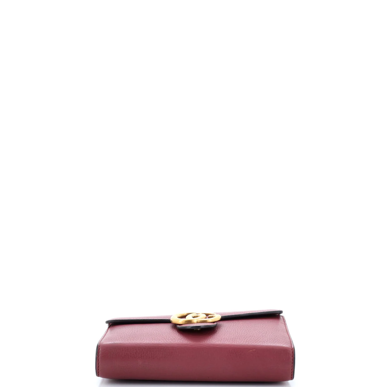 GG Marmont Chain Wallet Leather Mini - Deep Luxury