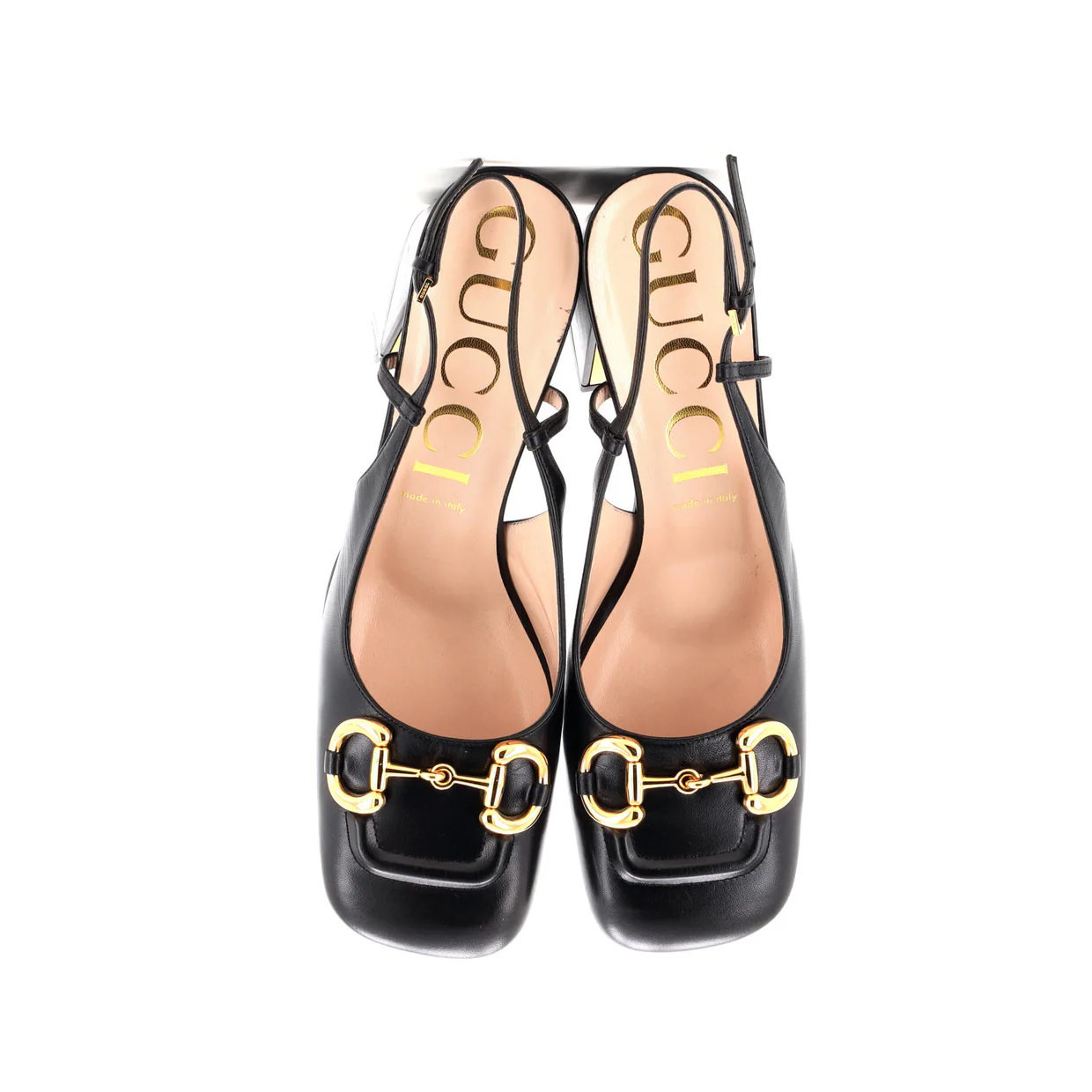 Women's Horsebit Slingback Pumps Leather - Deep Luxury