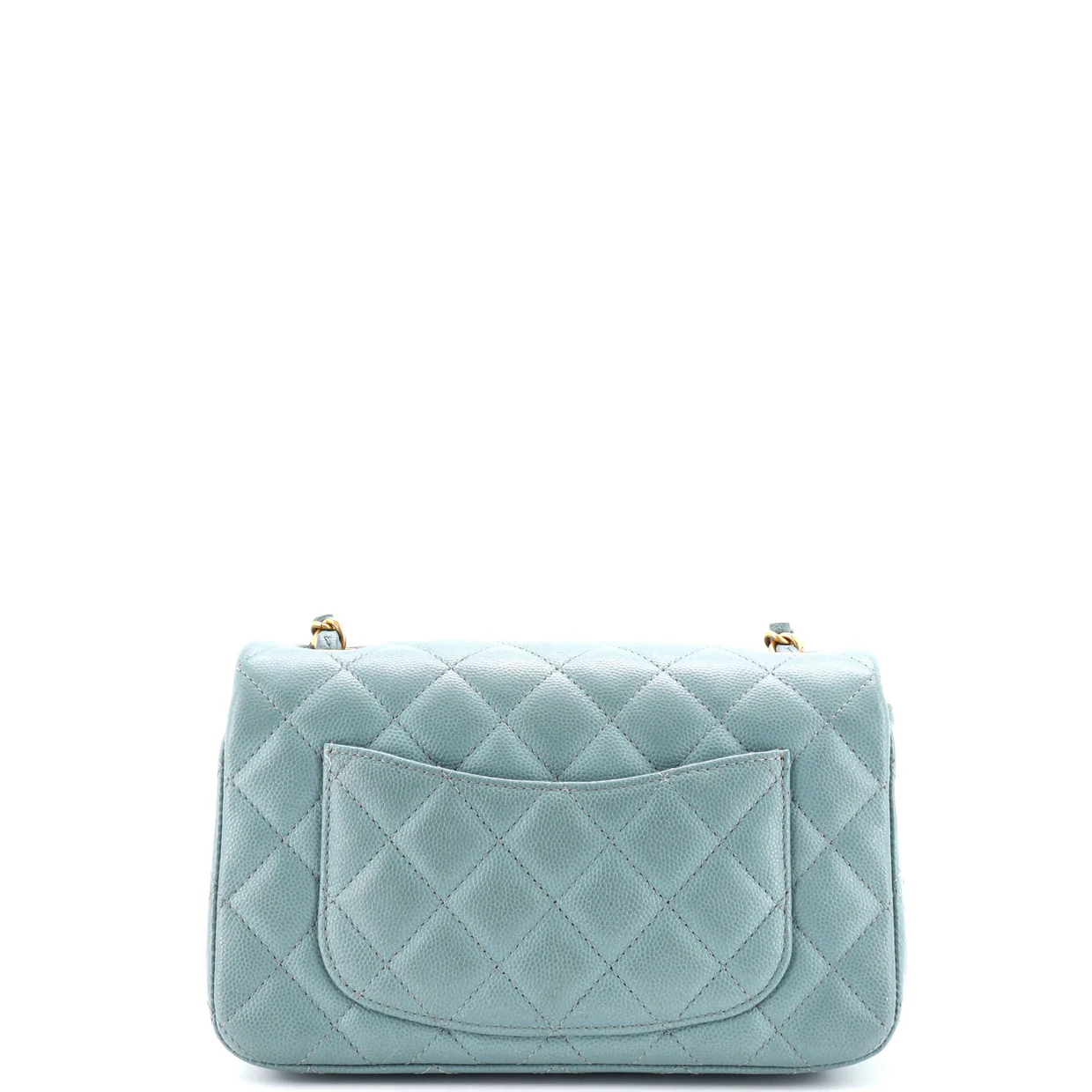 Classic Single Flap Bag Quilted Caviar Mini - Deep Luxury