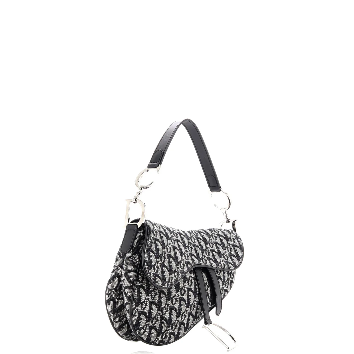 Vintage Saddle Bag Diorissimo Canvas Medium - Deep Luxury