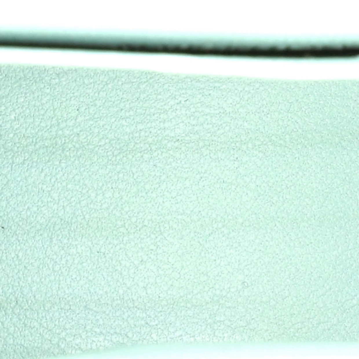 Hourglass Chain Top Handle Bag Crocodile Embossed Leather Mini - Deep Luxury