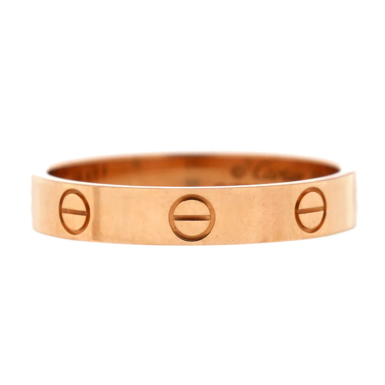 Love Wedding Band Ring 18K Rose Gold - Deep Luxury