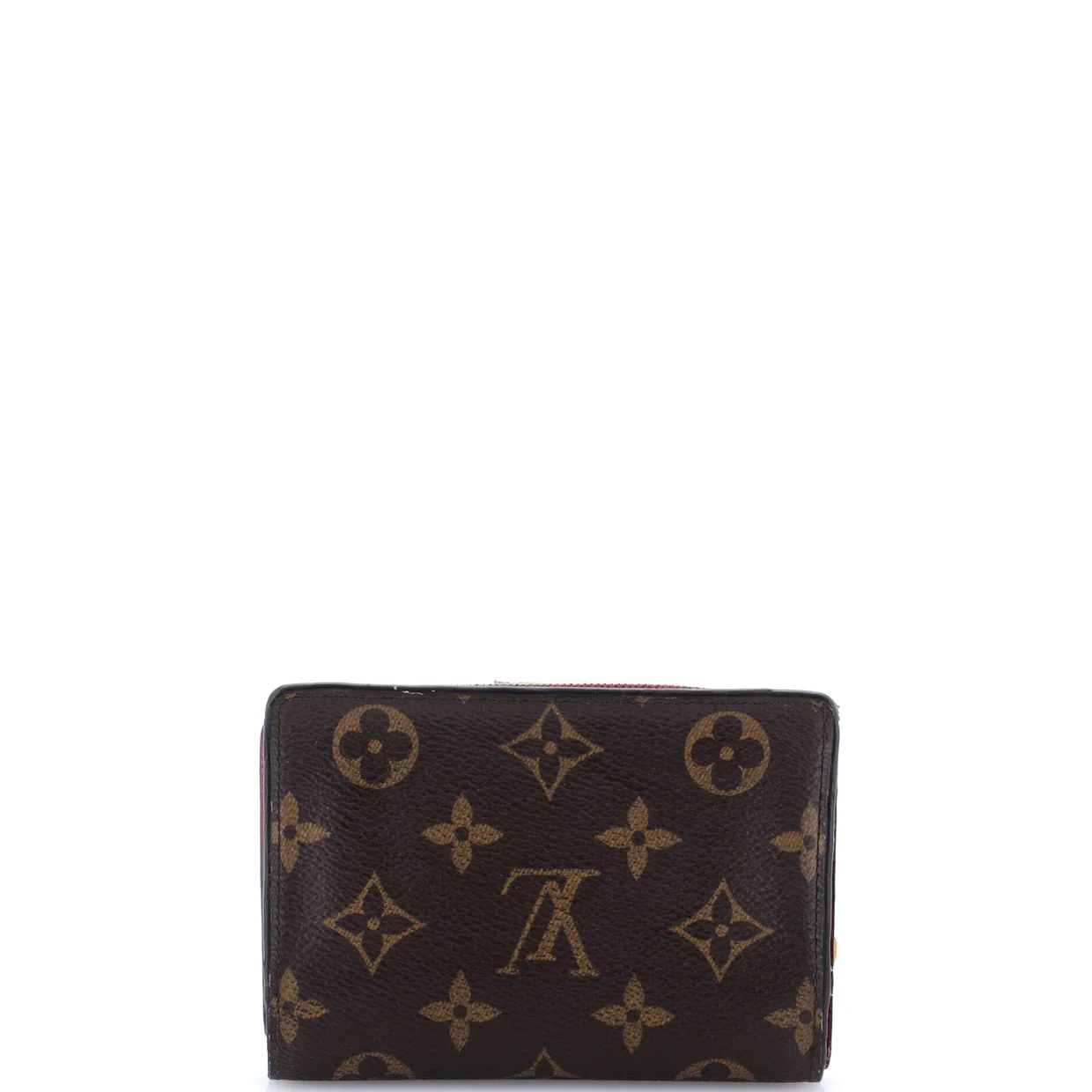 Juliette Wallet Monogram Canvas and Leather - Deep Luxury