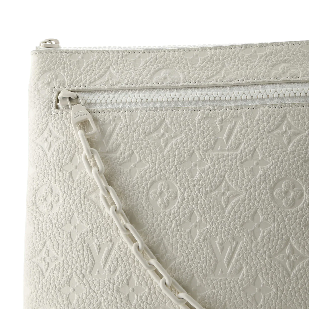 A4 Pouch Monogram Taurillon Leather - Deep Luxury