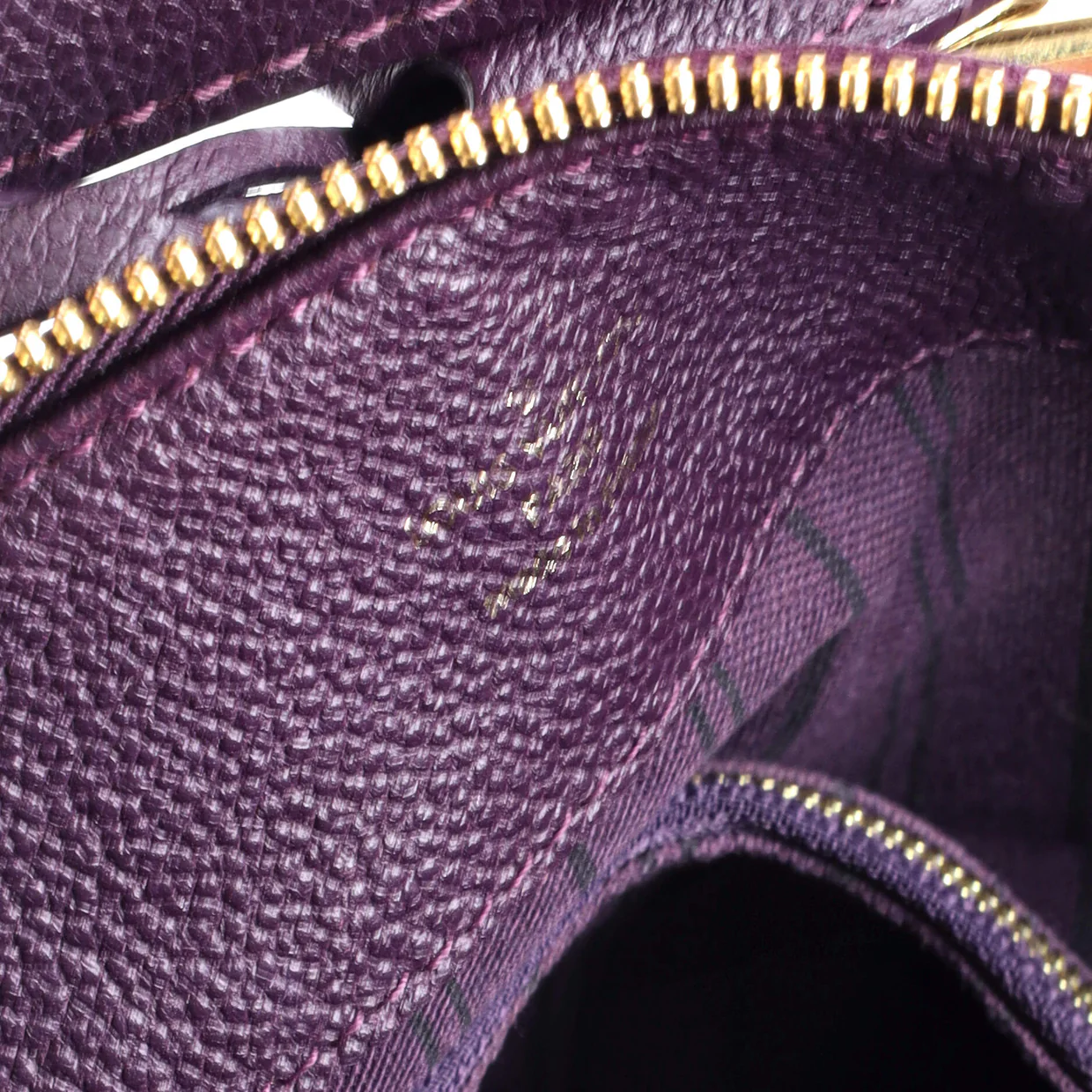 Audacieuse Handbag Monogram Empreinte Leather MM - Deep Luxury