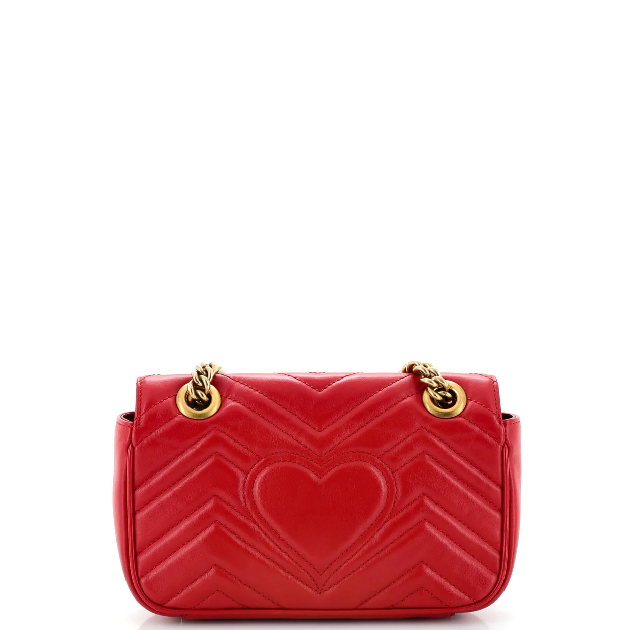 GG Marmont Flap Bag Matelasse Leather Mini - Deep Luxury