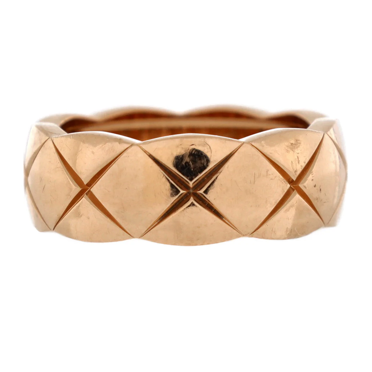 Coco Crush Ring 18K Beige Gold Small - Deep Luxury